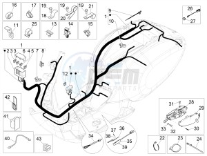 PRIMAVERA 150 4T 3V IGET ABS E4 (NAFTA) drawing Main cable harness