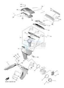 WR450F (BDB8) drawing INTAKE