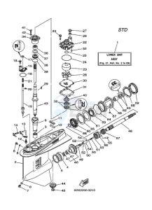 200AETL drawing LOWER-CASING-x-DRIVE-1