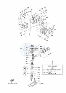 4CMHS drawing CYLINDER--CRANKCASE