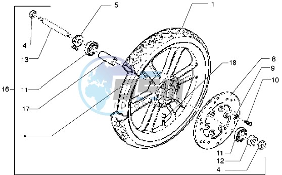 Front wheel