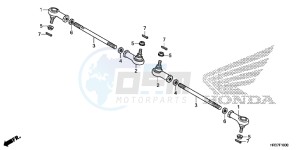 TRX420FA1G TRX420 Europe Direct - (ED) drawing TIE ROD