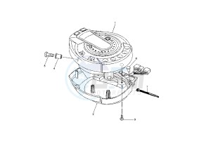 FZ6 NS 600 drawing METER