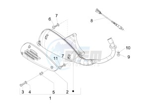 LX 125 4T 2V ie E3 Taiwan drawing Silencer