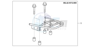 FES250 FORESIGHT drawing REAR CARRIER