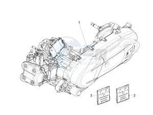 X10 350 4t 4v ie e3 drawing Engine assembly