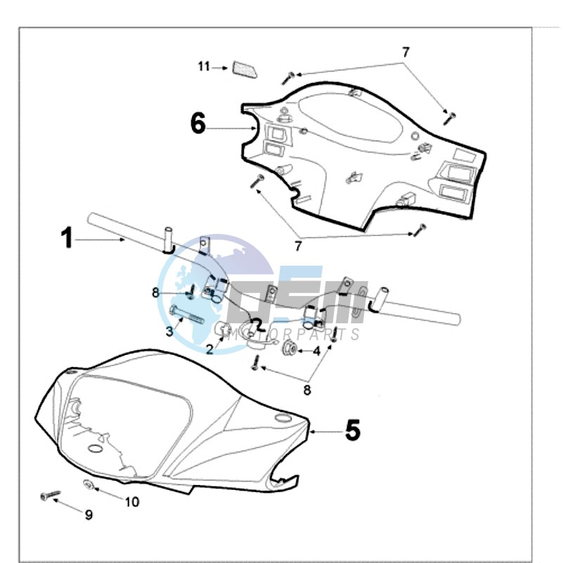 HANDLEBAR ROD