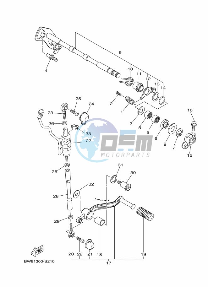 SHIFT SHAFT