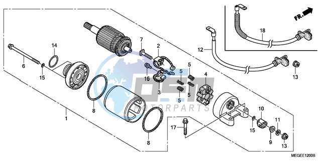 STARTER MOTOR