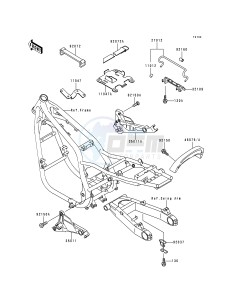 ZR 750 C [ZEPHYR 750] (C1-C3) [ZEPHYR 750] drawing BATTERY CASE