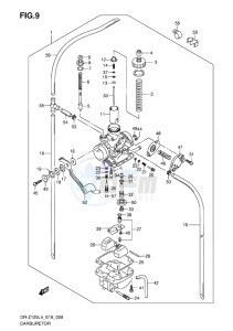 DR-Z125 EU drawing CARBURETOR