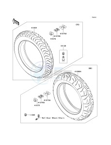 VN 1700 A [VULCAN 1700 VOYAGER] (9FA) A9FA drawing TIRES