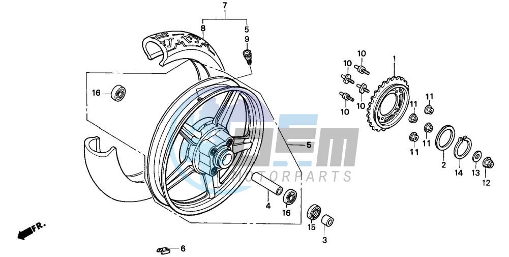 REAR WHEEL (2)