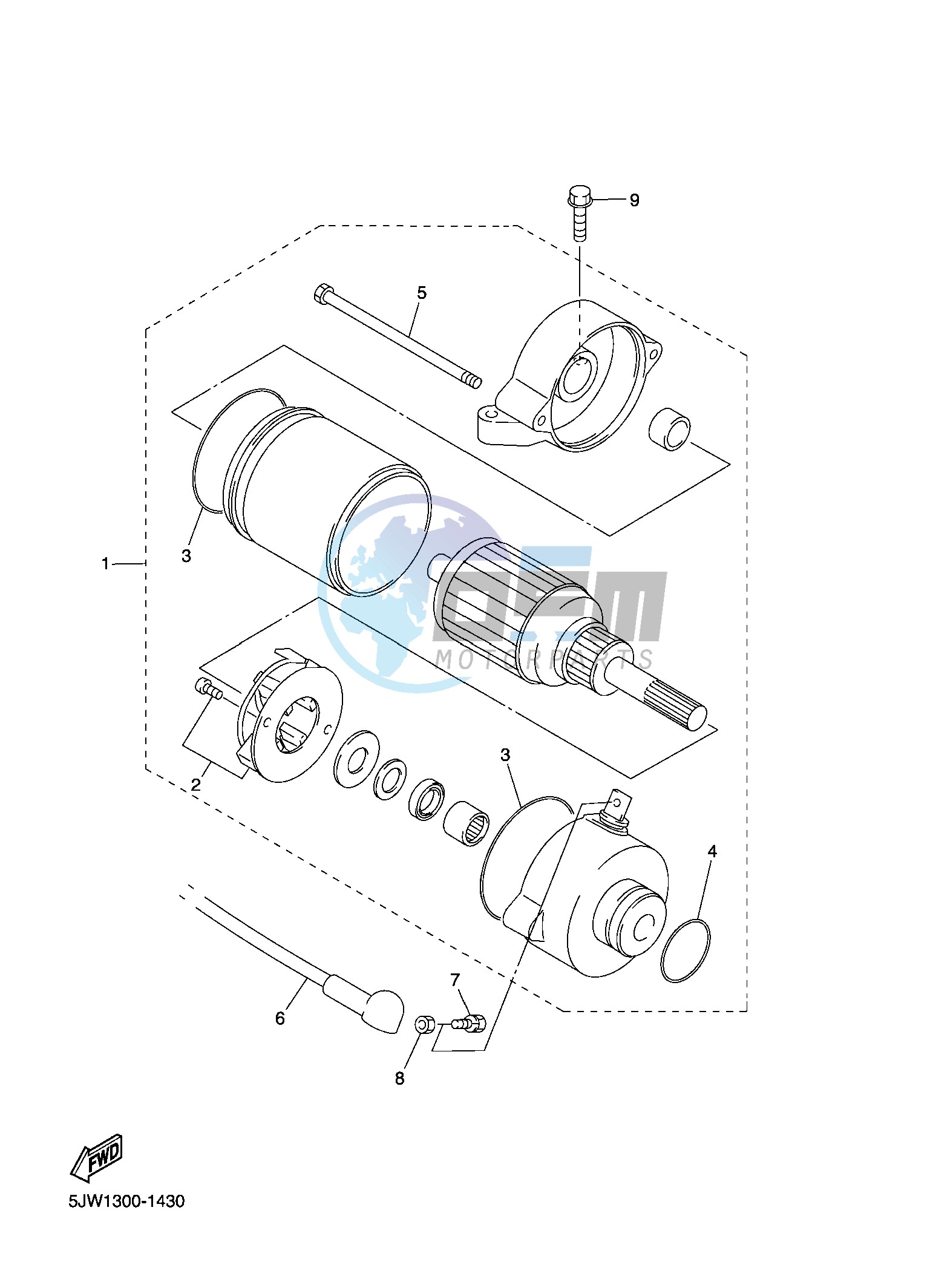 STARTING MOTOR