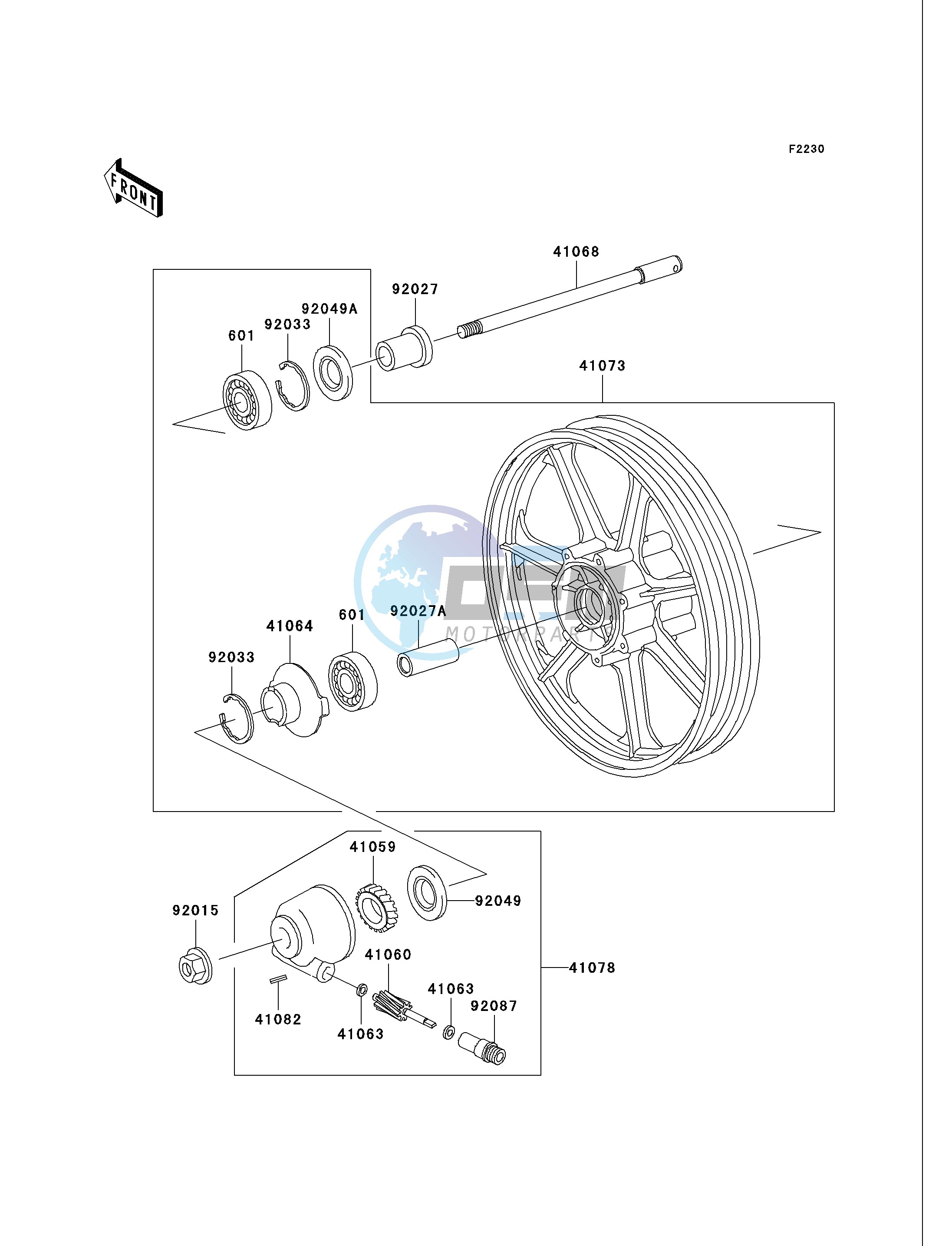 FRONT WHEEL