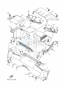 YXZ1000ET YXZ1000R SS (BASU) drawing CARRIER 2