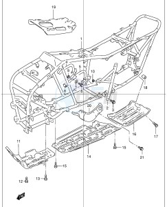 LT-F250 (E24) drawing FRAME