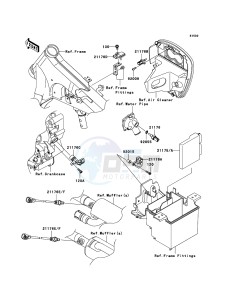 VN900_CLASSIC VN900B8F GB XX (EU ME A(FRICA) drawing Fuel Injection