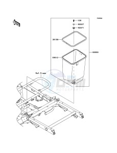 MULE_600 KAF400BDF EU drawing Optional Parts(Frame)