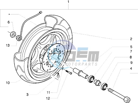 Front wheel