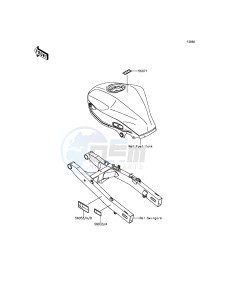 NINJA_250SL BX250AFS XX (EU ME A(FRICA) drawing Labels