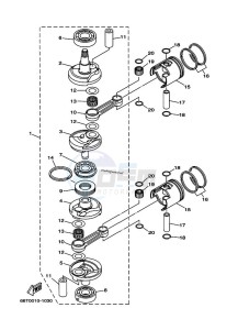 40XMHL drawing CRANKSHAFT--PISTON