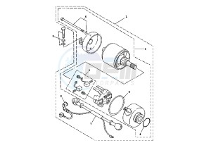 XC FLY ONE R 150 drawing STARTING MOTOR