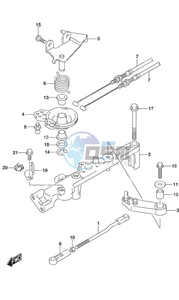 Throttle Rod