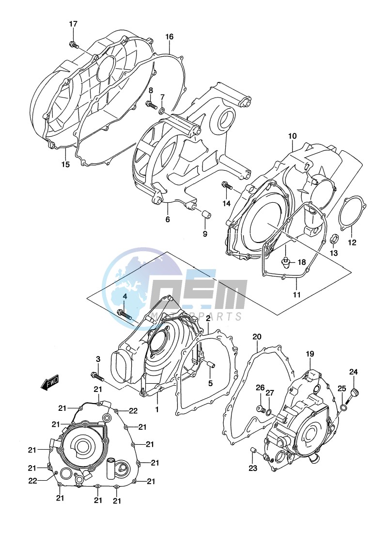 CRANKCASE COVER