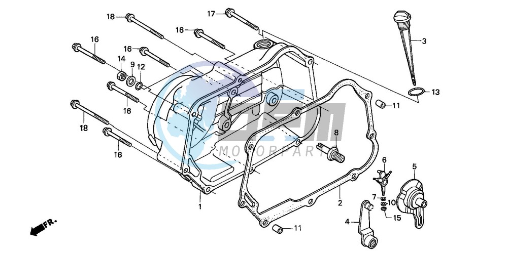 RIGHT CRANKCASE COVER