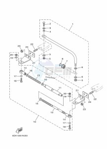 F115BETX drawing STEERING-ATTACHMENT