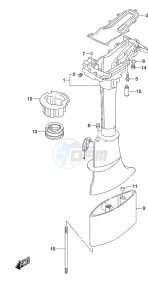 DF 4A drawing Drive Shaft Housing