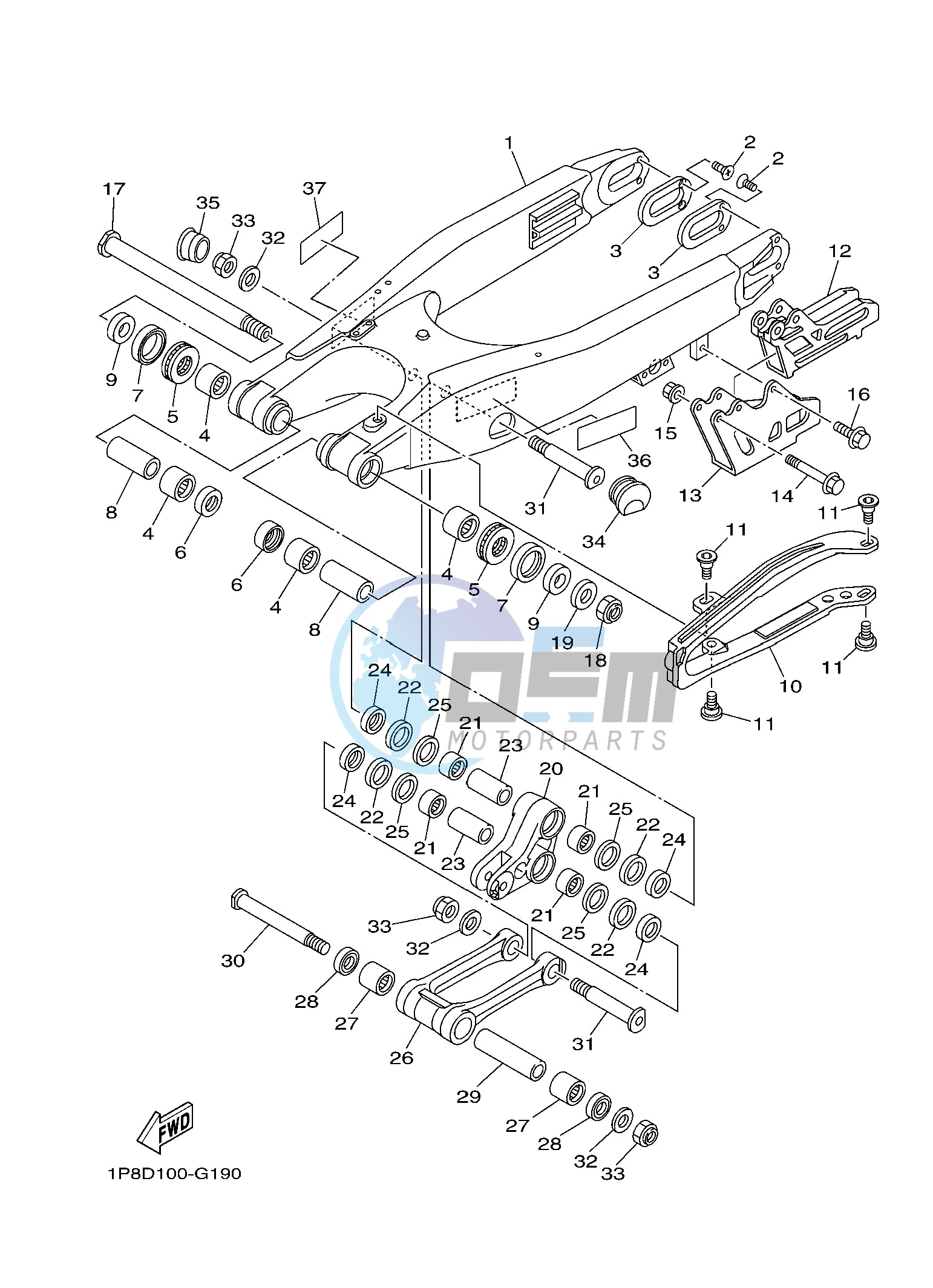 REAR ARM