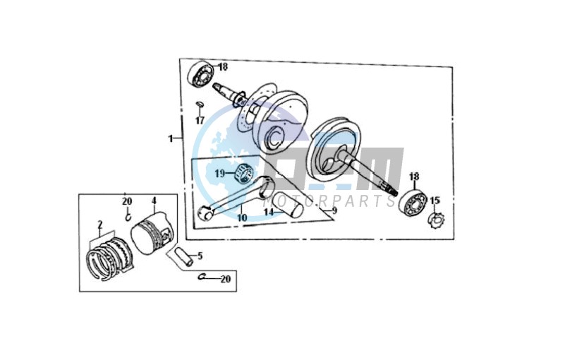 CRANKSHAFT / PISTON