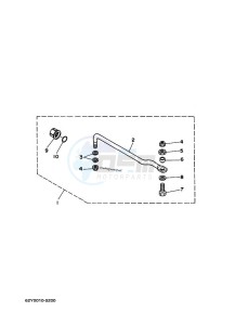 F50DETL drawing STEERING-GUIDE