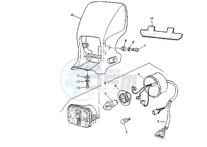 TT S 600 drawing HEADLIGHT