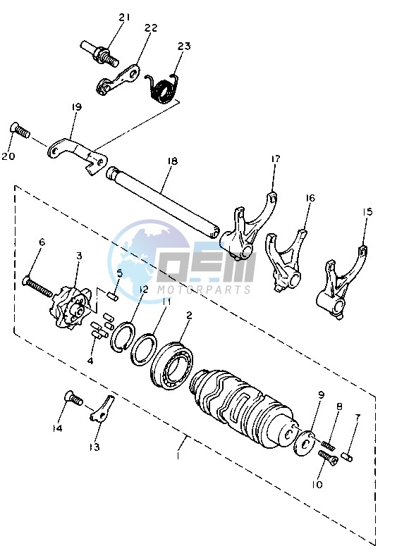 SHIFT CAM-FORK