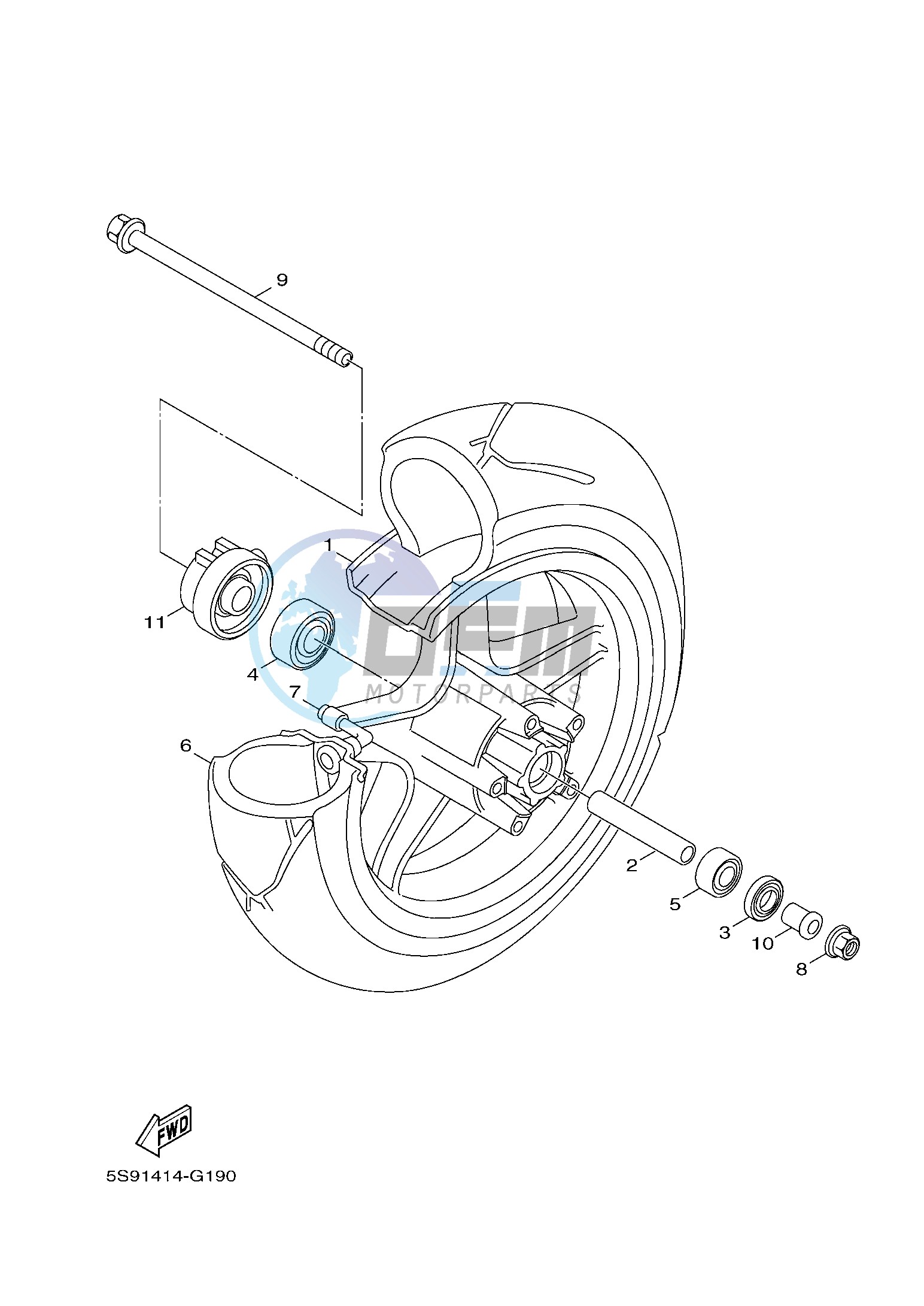 FRONT WHEEL