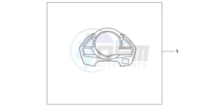 CB600F9 U / ABS ST drawing METER PANEL