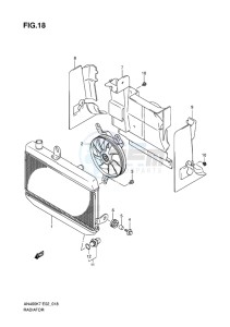 AN400 ABS BURGMAN EU-UK drawing RADIATOR