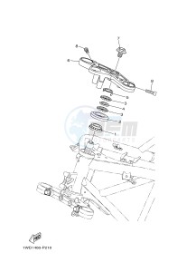 YZF-R3 YZF-R3A 321 R3 (B025) drawing STEERING