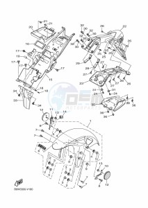 MT-03 MTN320-A (B6W6) drawing FENDER