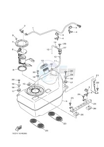 YXM700E YXM700PE MP 700 EPS (1XPC) drawing FUEL TANK