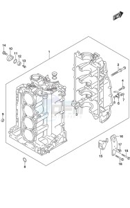 DF 200A drawing Cylinder Block