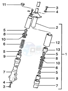 Liberty 50 4t drawing Fork