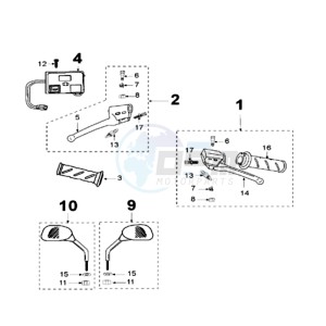 LUDIX 10 RB ONE drawing MIRRORS