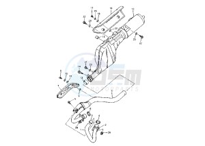 XT Z TENERE 660 drawing EXHAUST