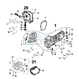 VCLIC BA drawing CRANKCASE