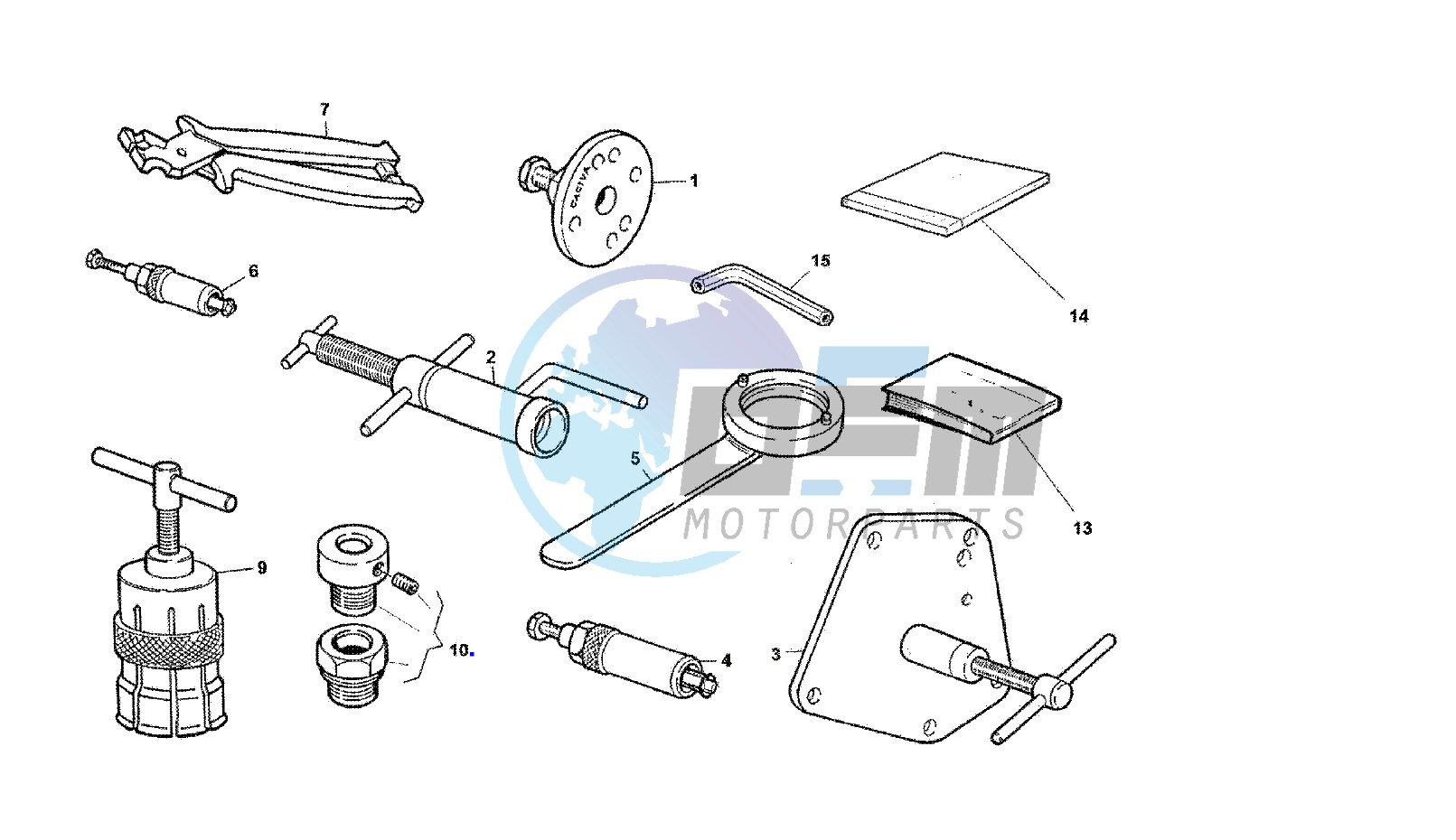 WORKSHOP SERVICE TOOLS