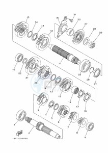 YFZ450R (BKD5) drawing TRANSMISSION